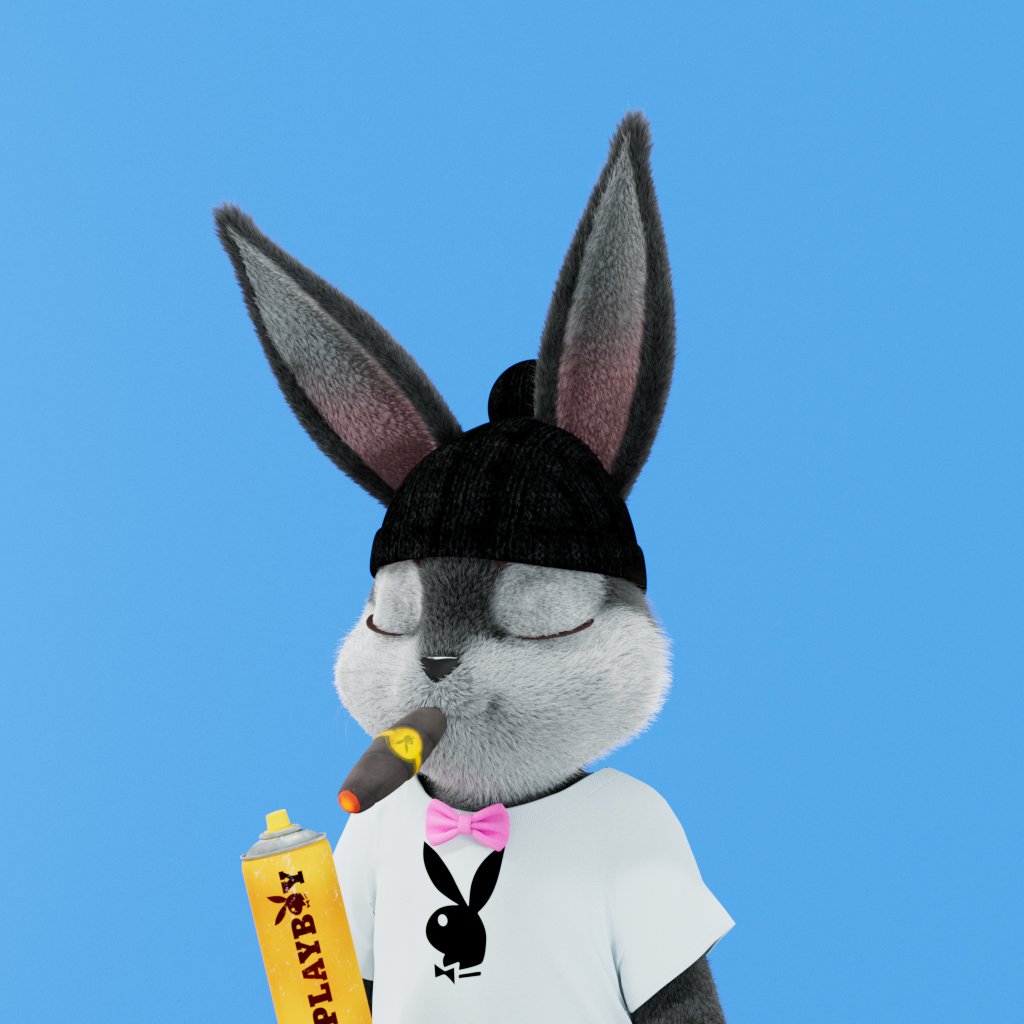 Playboy - The Rabbitars - Rabbitar #1858 - NFT # 1858
