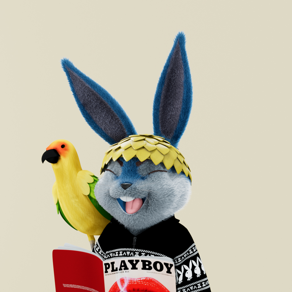 Playboy - The Rabbitars - Rabbitar #1862 - NFT # 1862