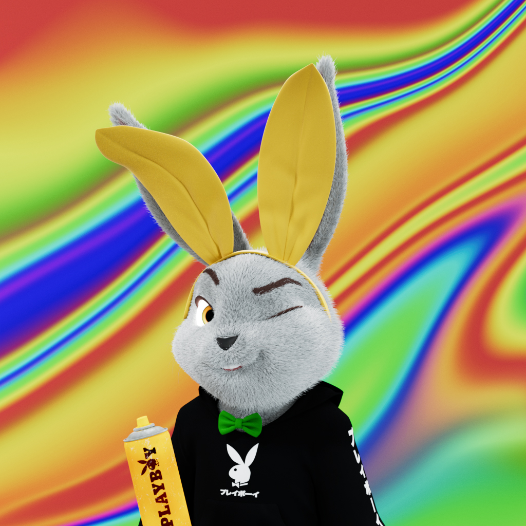 Playboy - The Rabbitars - Rabbitar #1864 - NFT # 1864