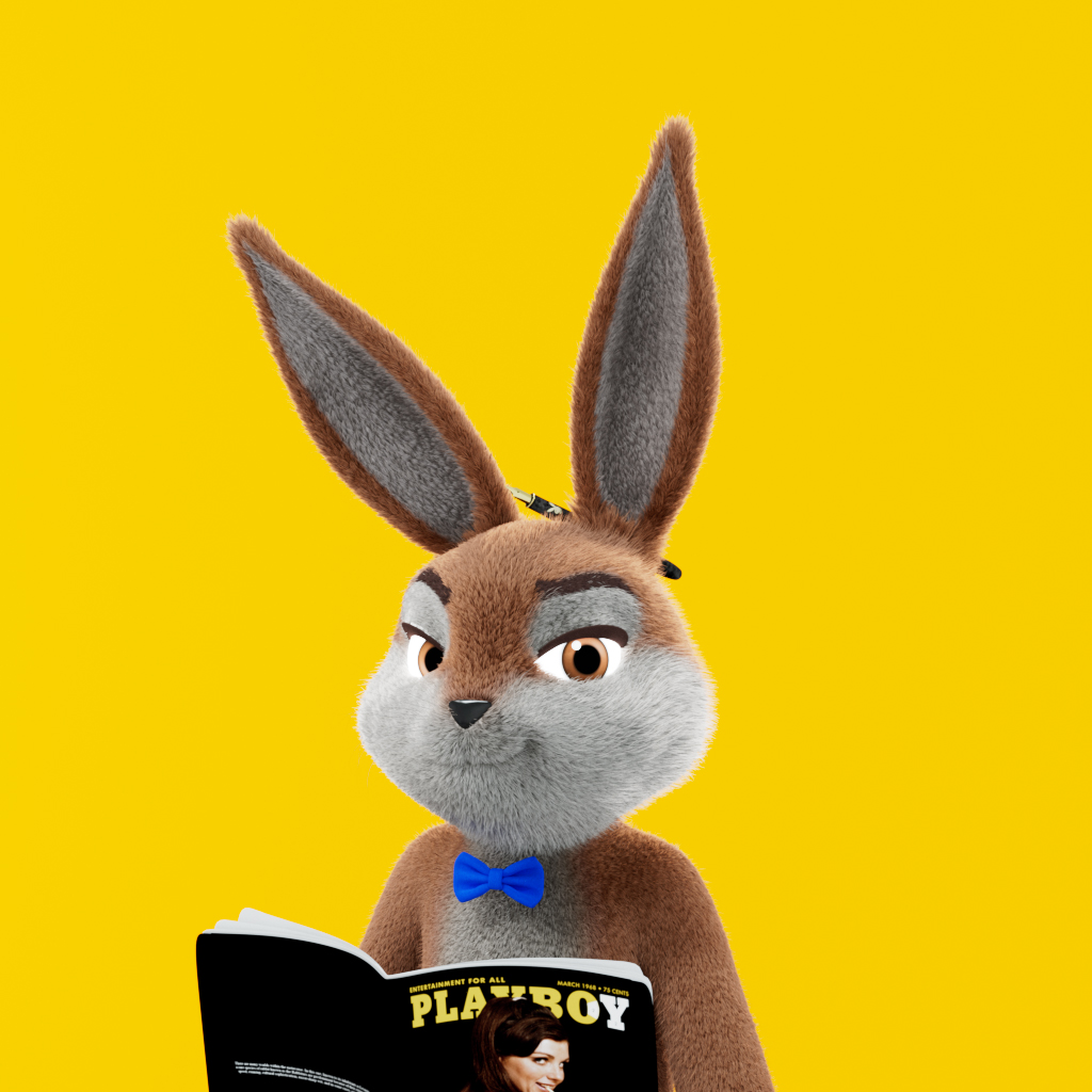 Playboy - The Rabbitars - Rabbitar #1895 - NFT # 1895