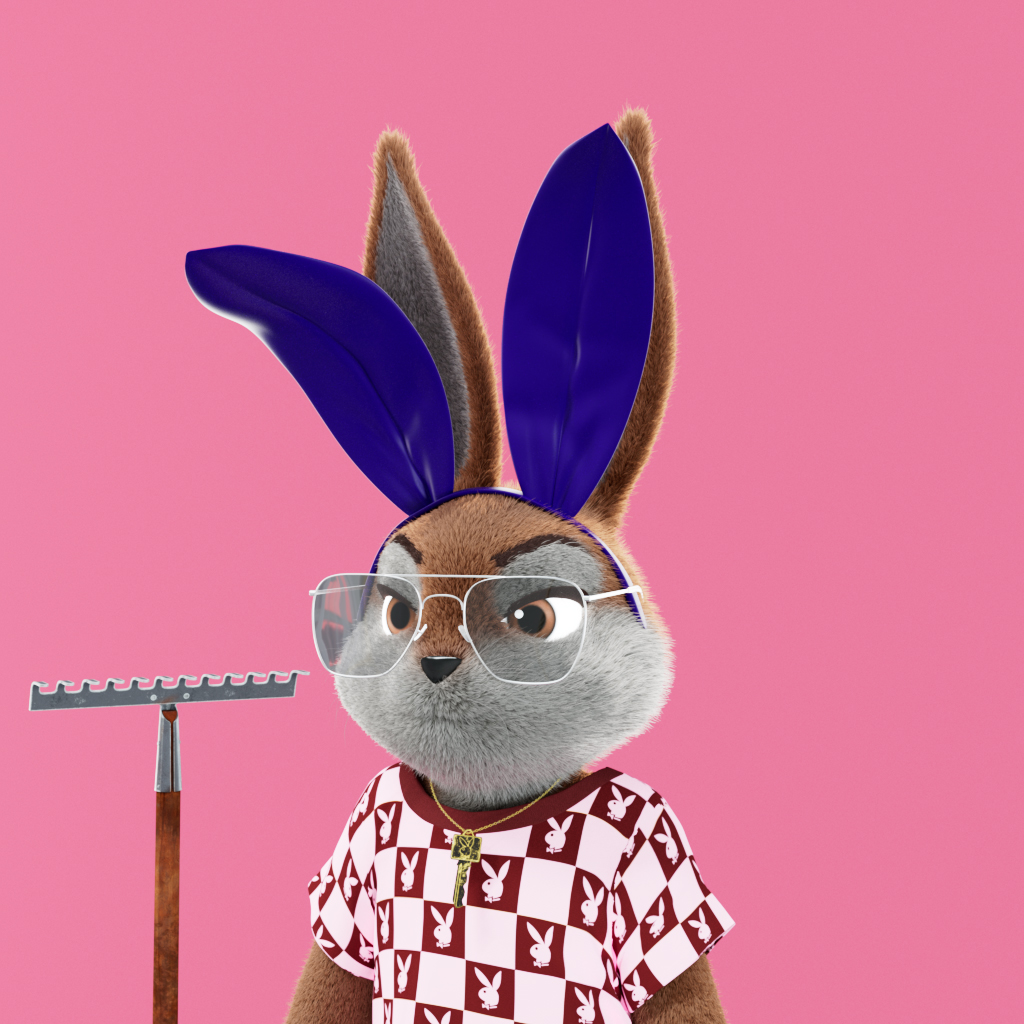 Playboy - The Rabbitars - Rabbitar #1909 - NFT # 1909