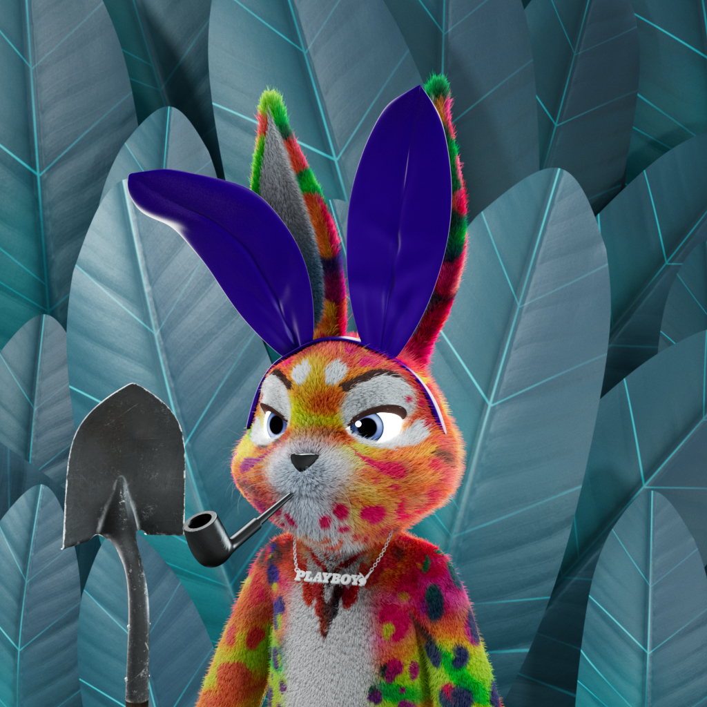 Playboy - The Rabbitars - Rabbitar #1966 - NFT # 1966