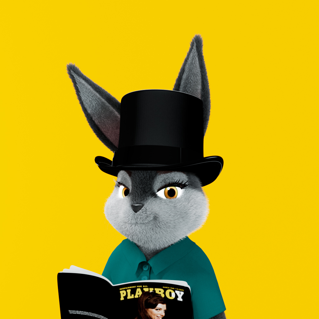 Playboy - The Rabbitars - Rabbitar #2487 - NFT # 2487