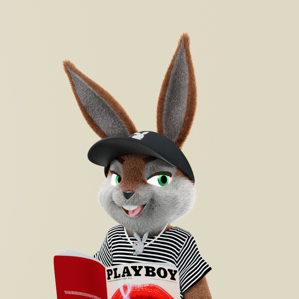 Playboy - The Rabbitars - Rabbitar #2496 - NFT # 2496