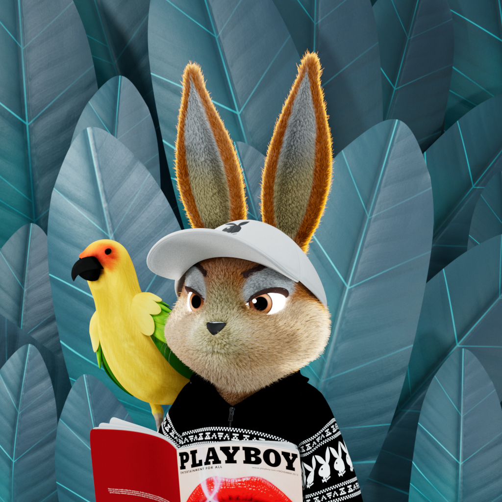 Playboy - The Rabbitars - Rabbitar #2672 - NFT # 2672