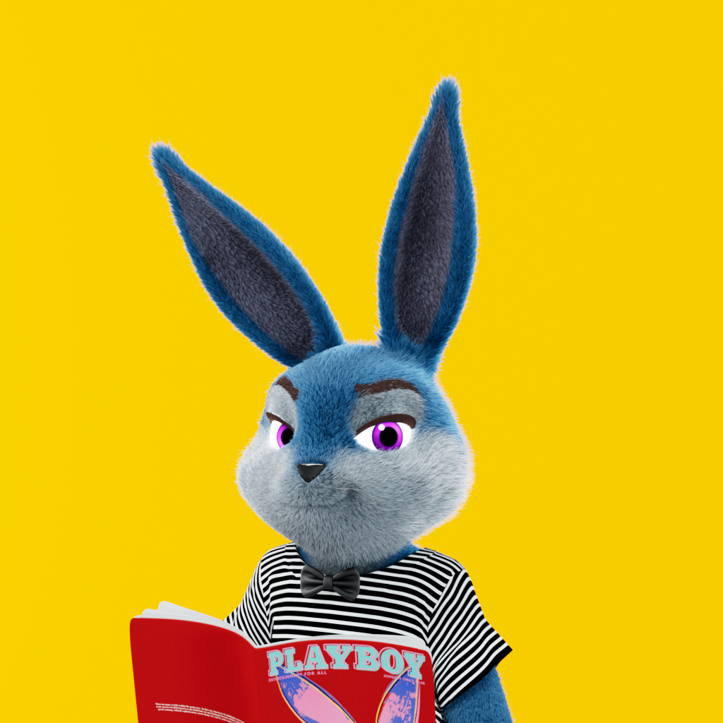 Playboy - The Rabbitars - Rabbitar #3058 - NFT # 3058