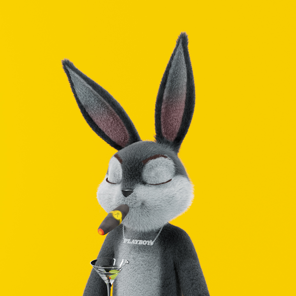 Playboy - The Rabbitars - Rabbitar #3124 - NFT # 3124
