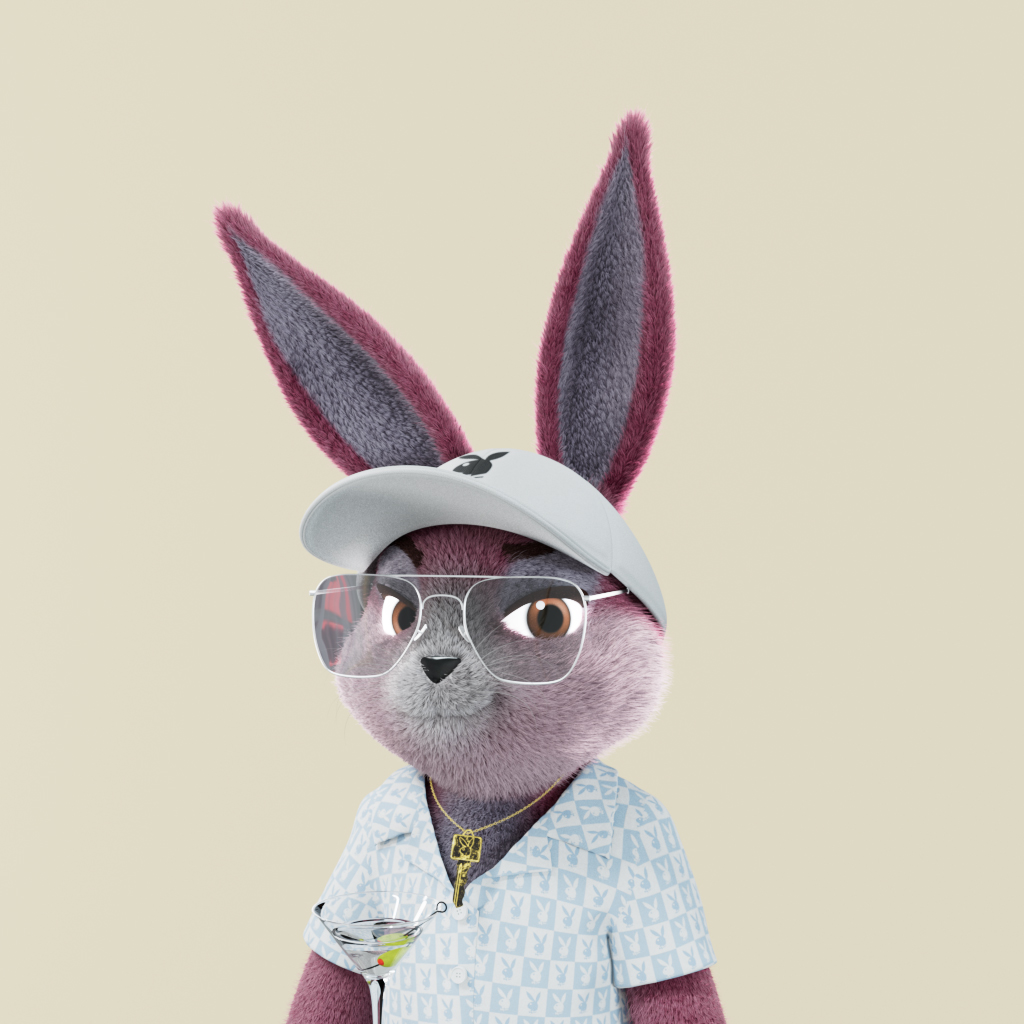Playboy - The Rabbitars - Rabbitar #3158 - NFT # 3158