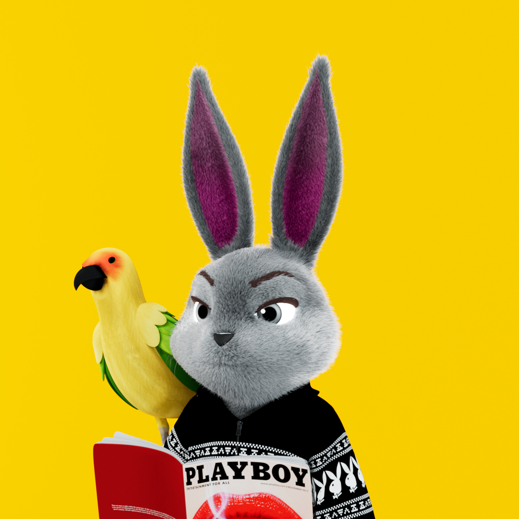 Playboy - The Rabbitars - Rabbitar #3257 - NFT # 3257