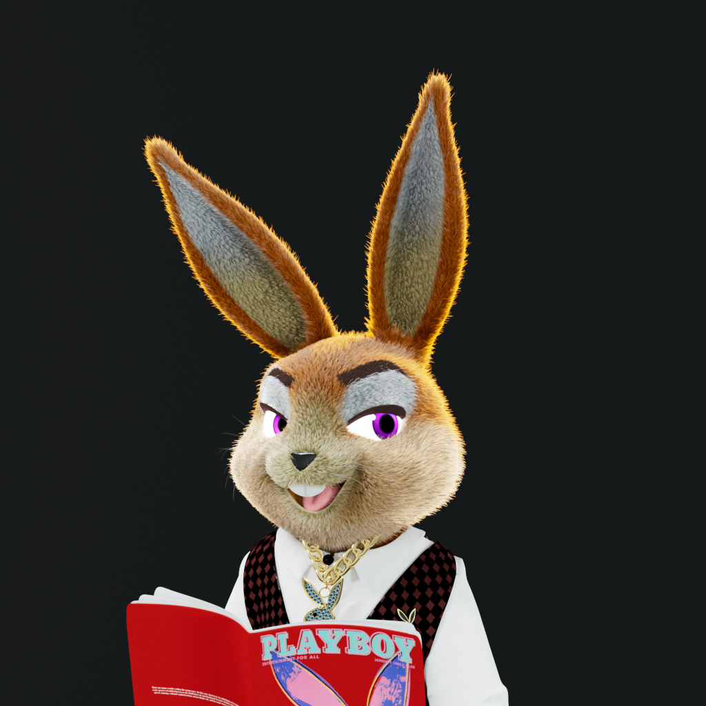 Playboy - The Rabbitars - Rabbitar #3301 - NFT # 3301