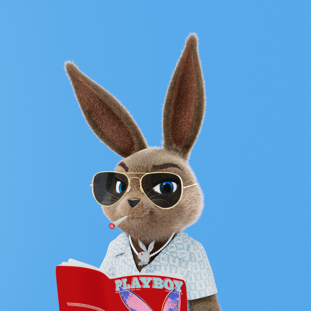 Playboy - The Rabbitars - Rabbitar #3306 - NFT # 3306