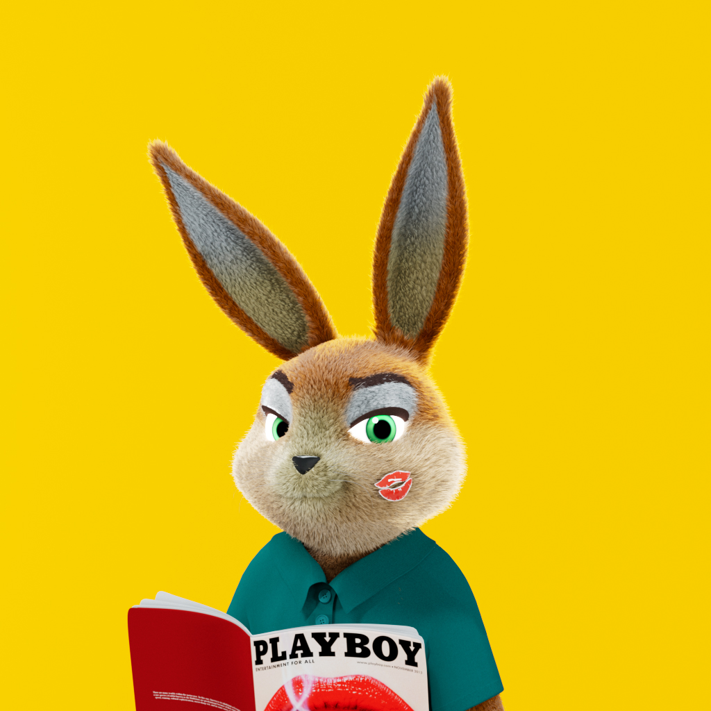 Playboy - The Rabbitars - Rabbitar #3374 - NFT # 3374