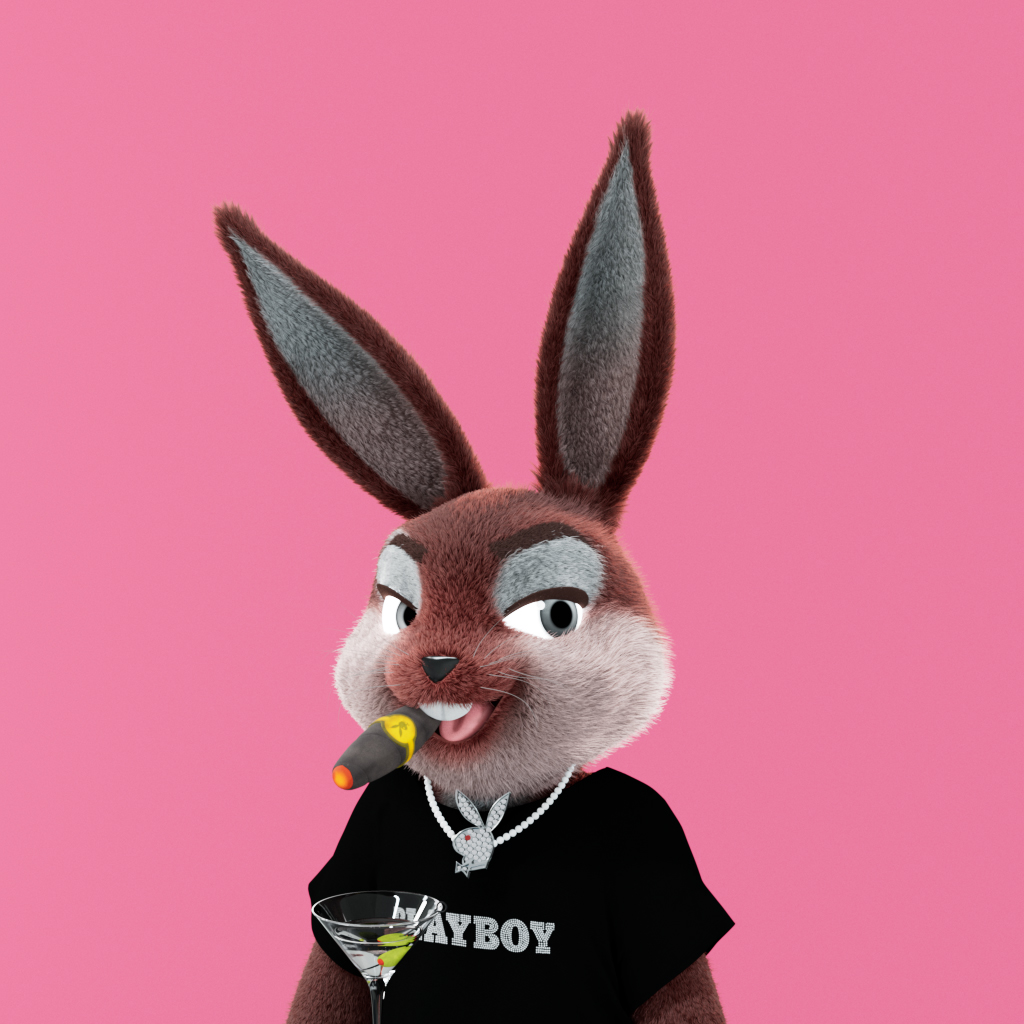 Playboy - The Rabbitars - Rabbitar #3390 - NFT # 3390
