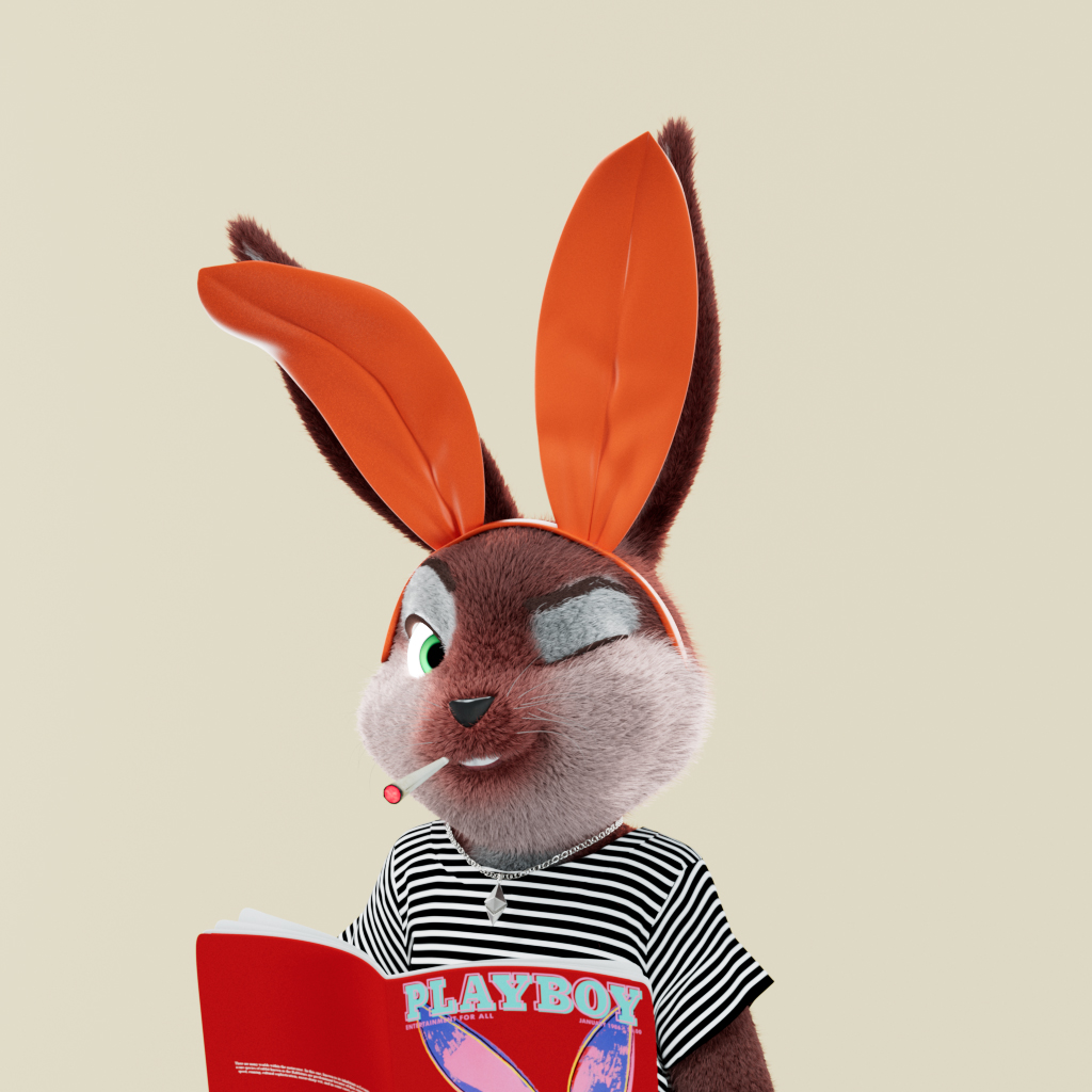 Playboy - The Rabbitars - Rabbitar #3396 - NFT # 3396