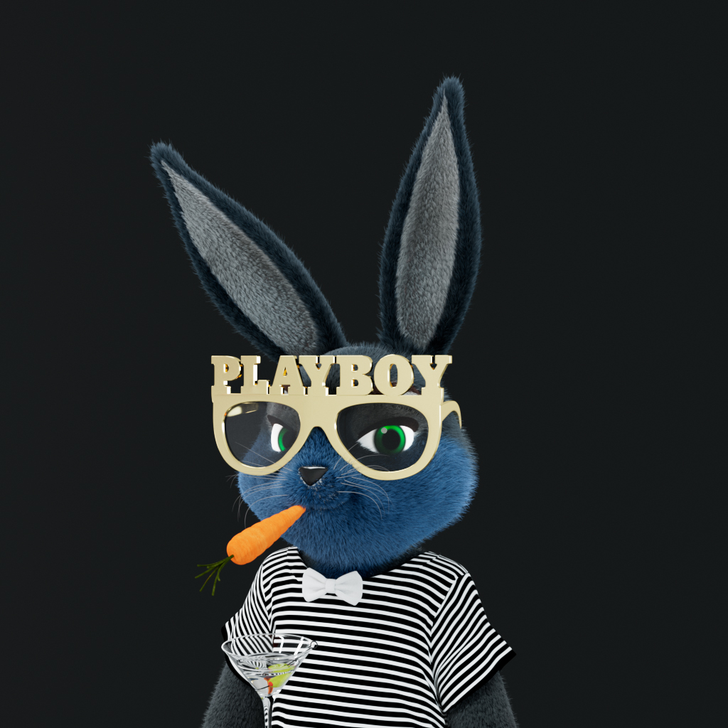 Playboy - The Rabbitars - Rabbitar #3413 - NFT # 3413