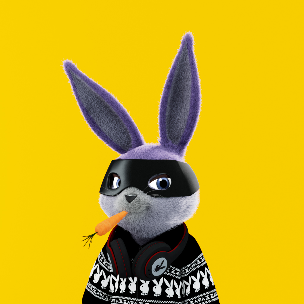Playboy - The Rabbitars - Rabbitar #3424 - NFT # 3424