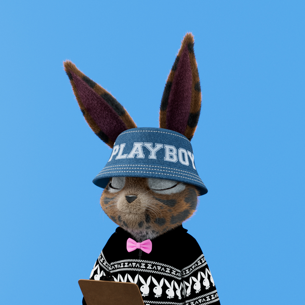 Playboy - The Rabbitars - Rabbitar #3443 - NFT # 3443