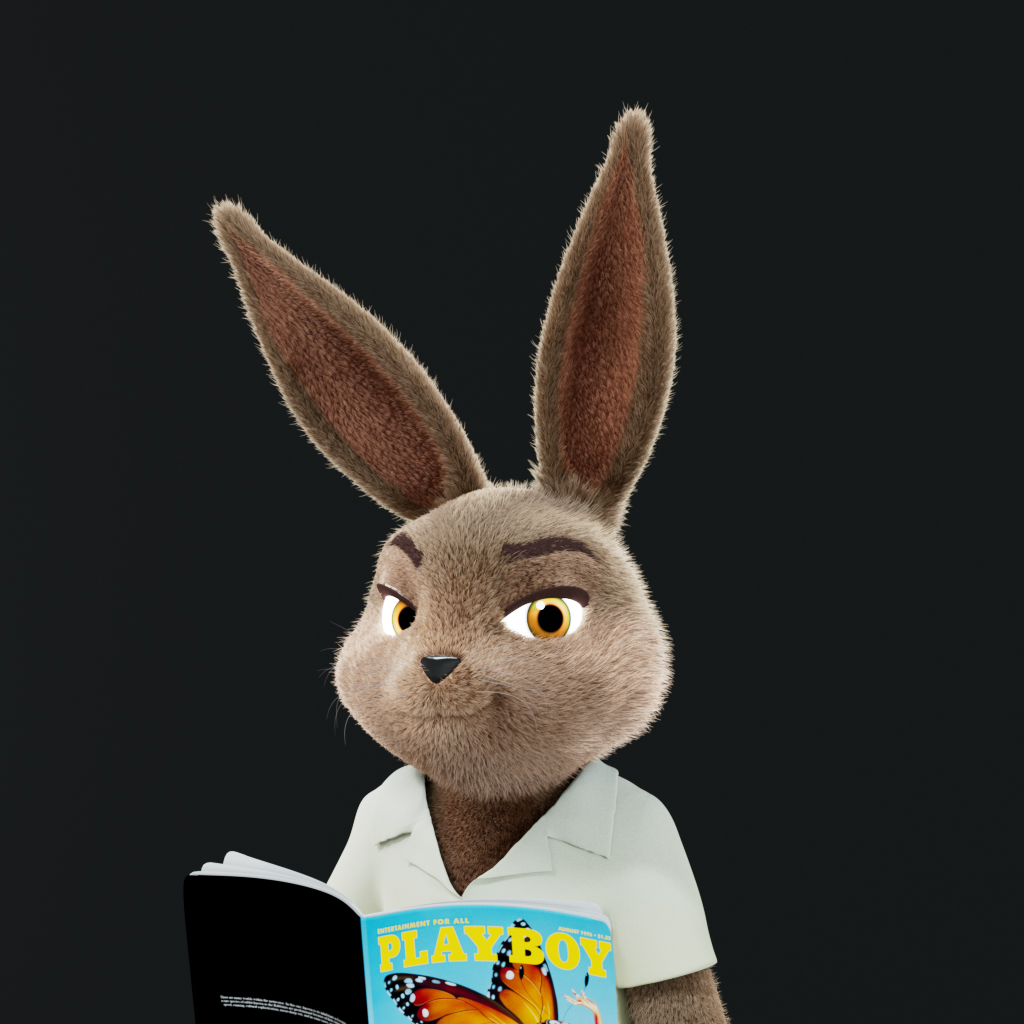 Playboy - The Rabbitars - Rabbitar #3450 - NFT # 3450