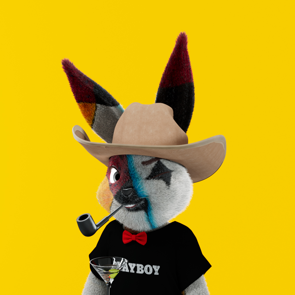 Playboy - The Rabbitars - Rabbitar #3480 - NFT # 3480