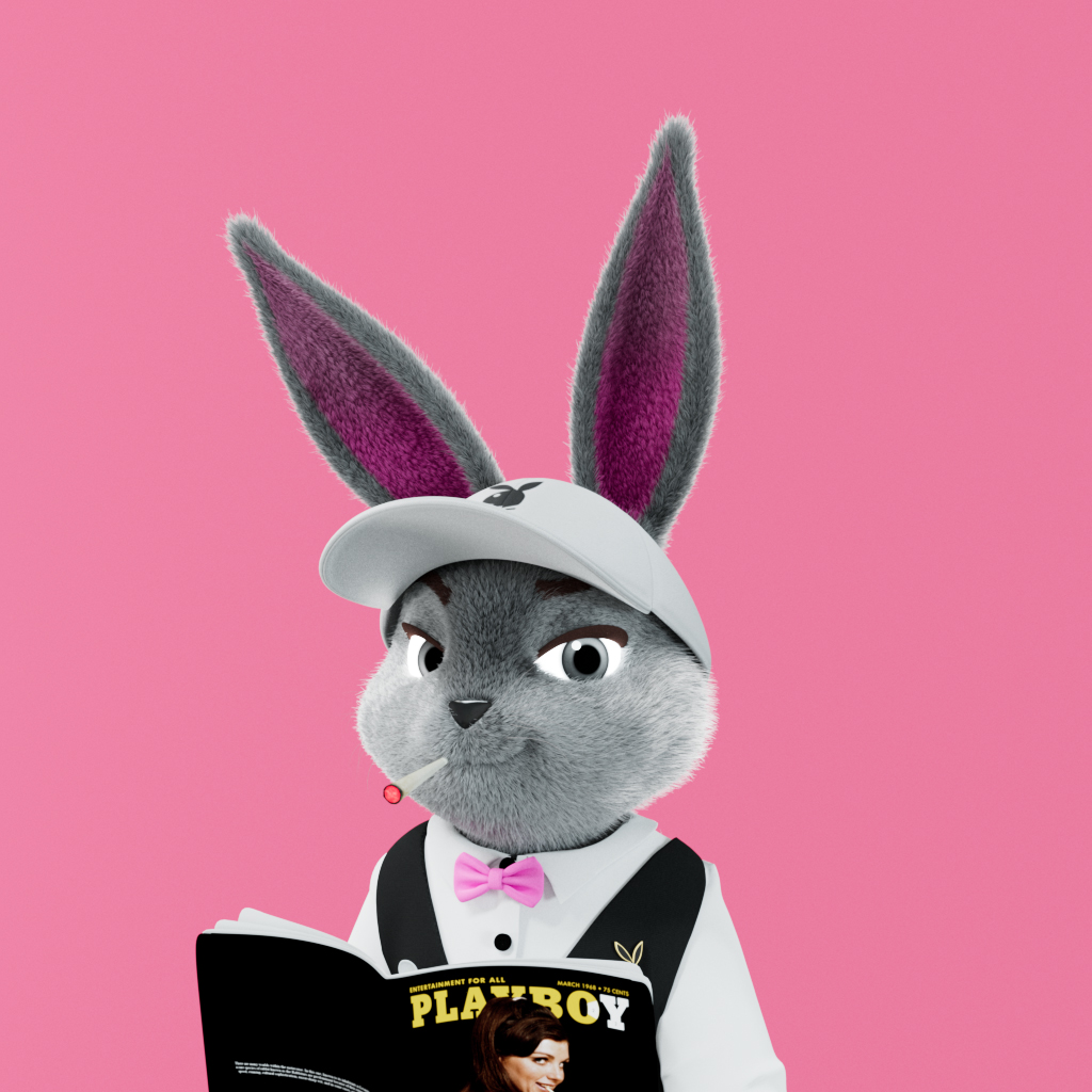 Playboy - The Rabbitars - Rabbitar #3624 - NFT # 3624