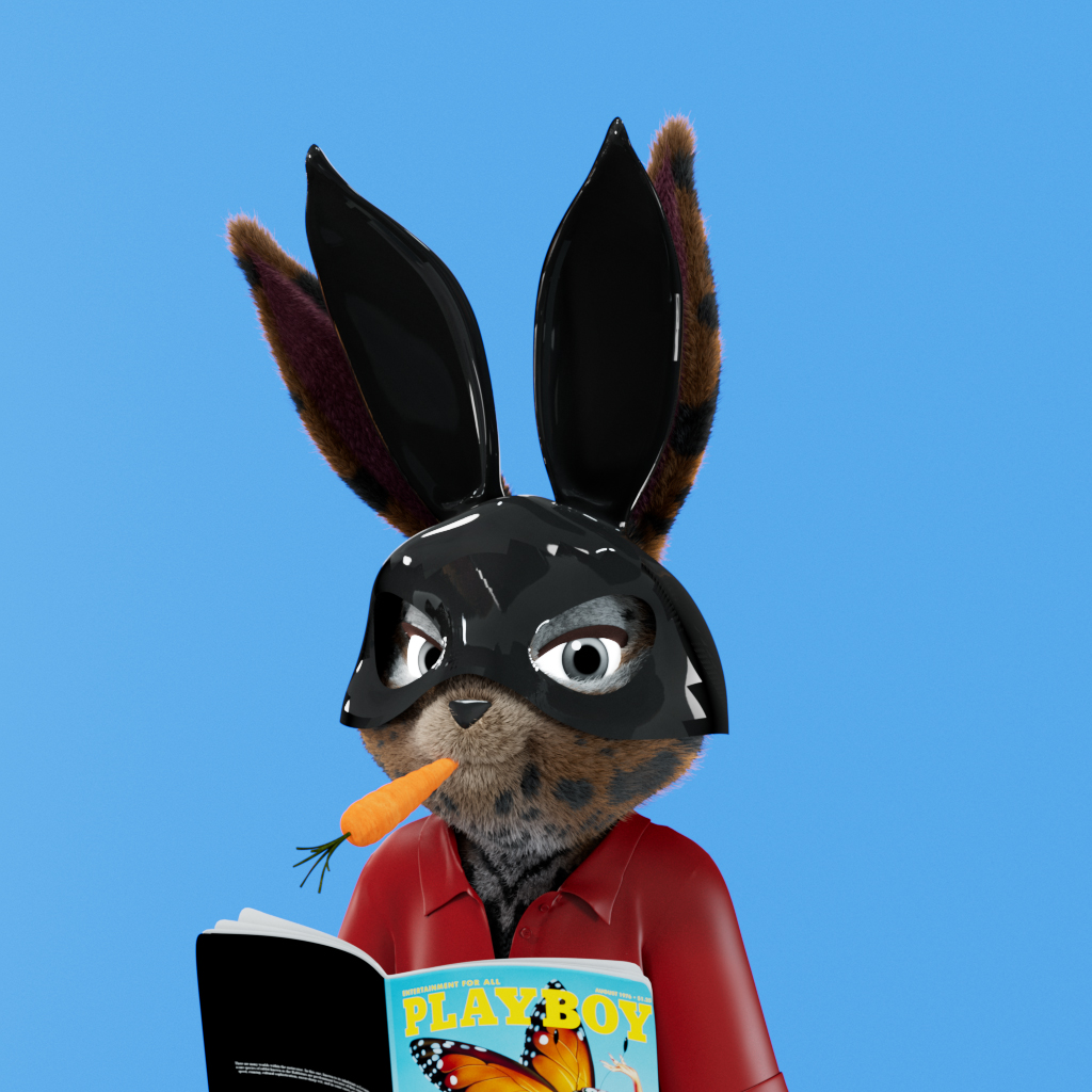 Playboy - The Rabbitars - Rabbitar #3630 - NFT # 3630