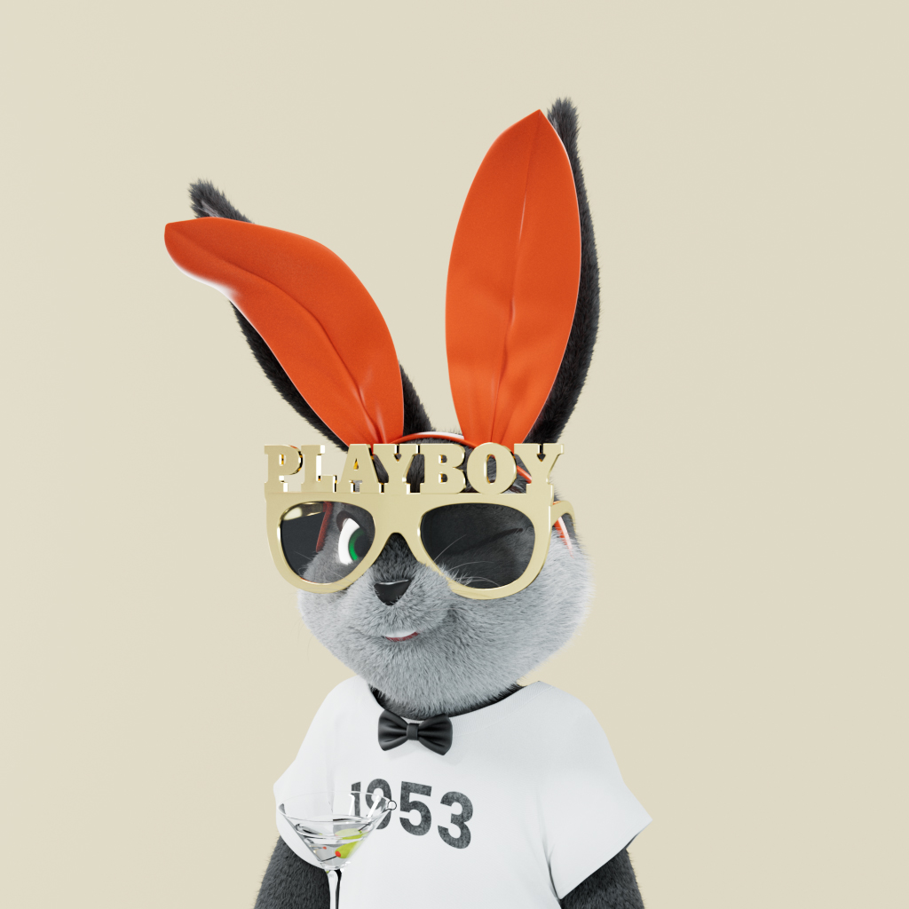 Playboy - The Rabbitars - Rabbitar #3640 - NFT # 3640