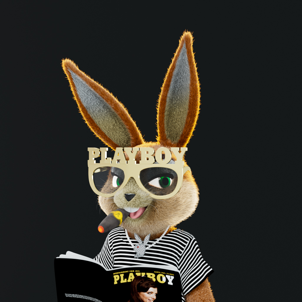 Playboy - The Rabbitars - Rabbitar #3642 - NFT # 3642