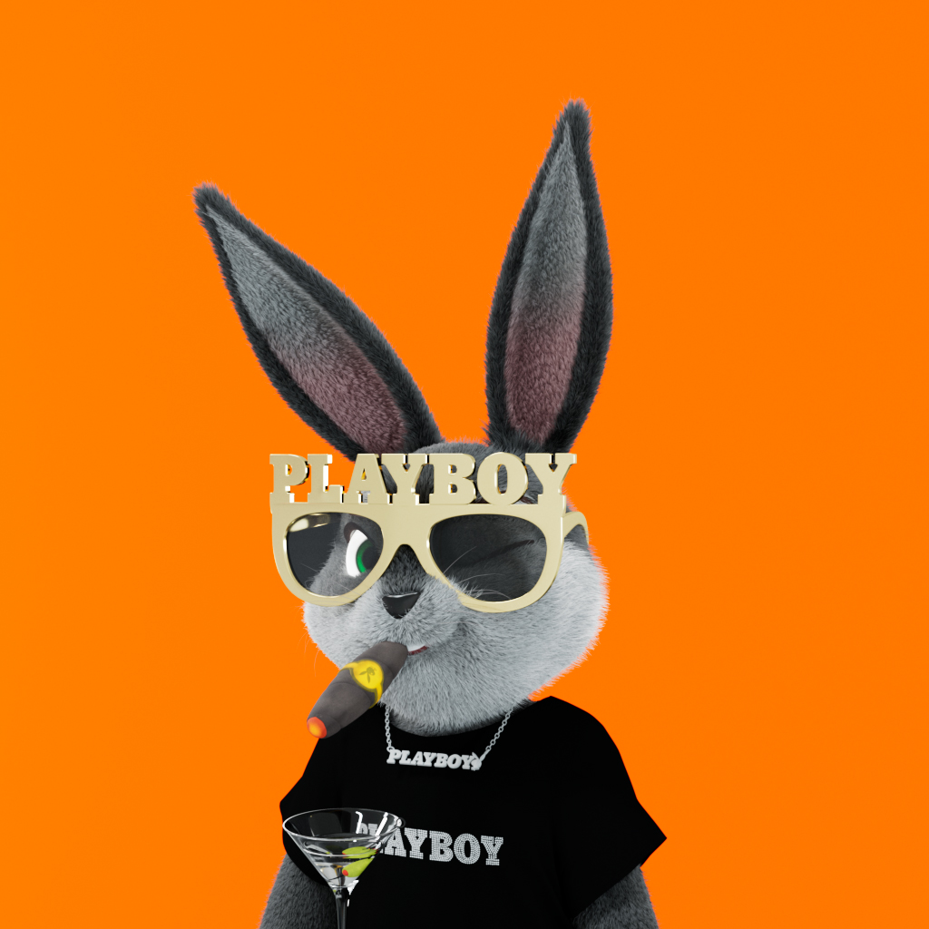 Playboy - The Rabbitars - Rabbitar #3676 - NFT # 3676