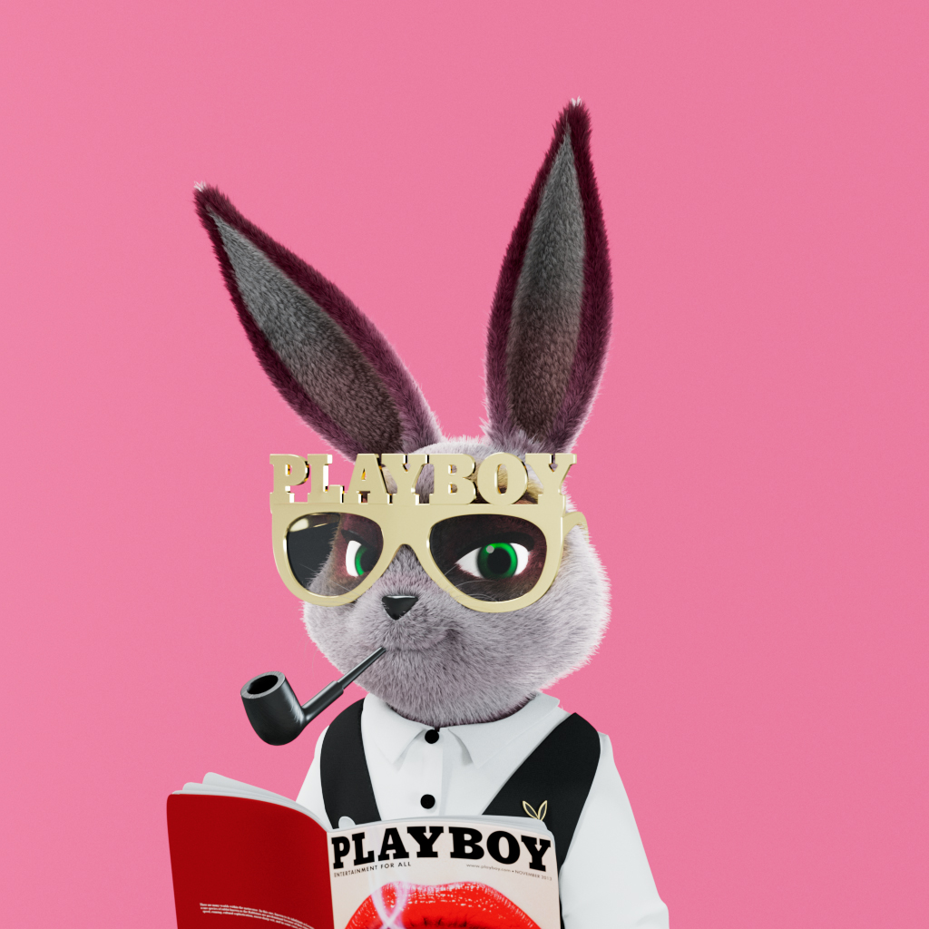 Playboy - The Rabbitars - Rabbitar #3733 - NFT # 3733