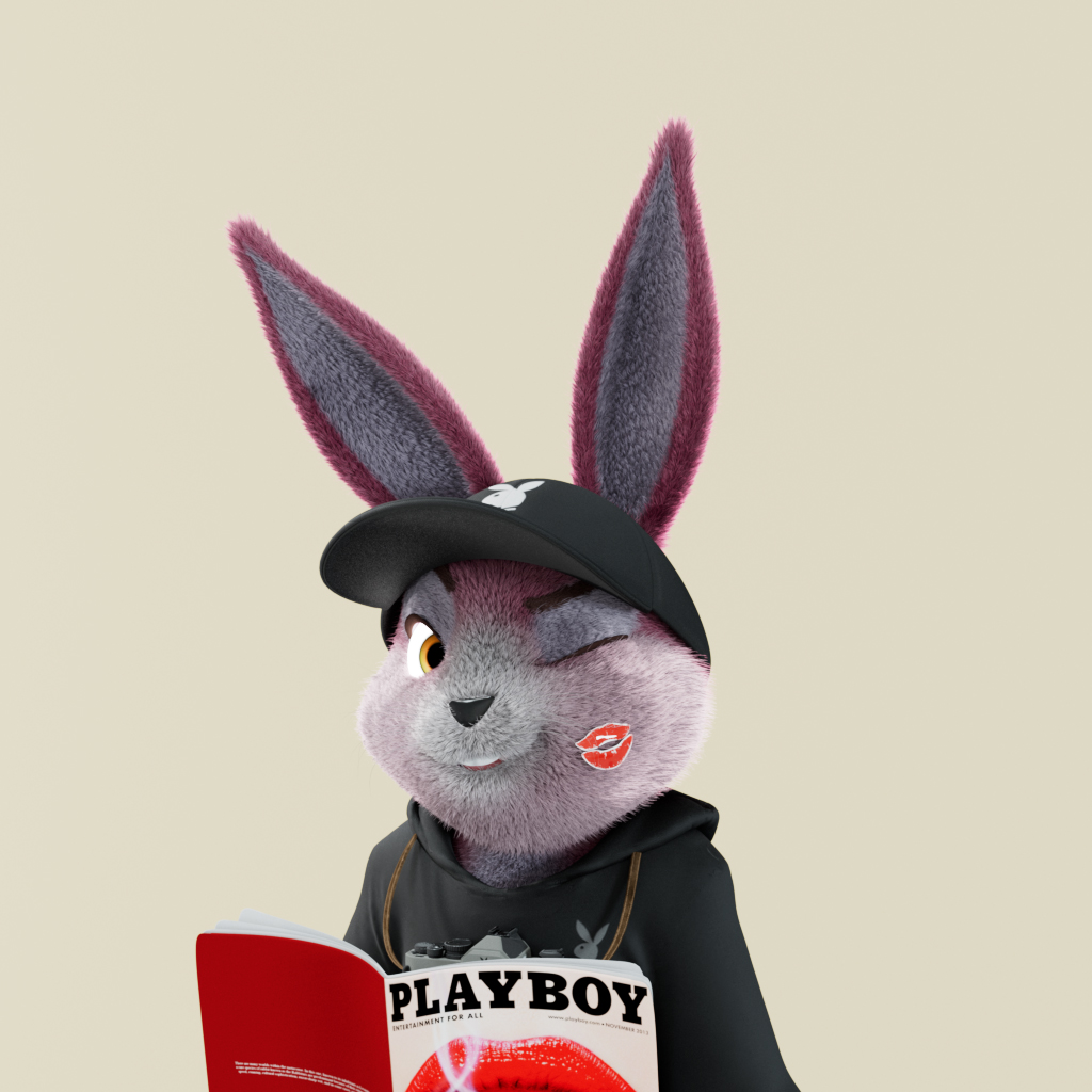 Playboy - The Rabbitars - Rabbitar #3776 - NFT # 3776