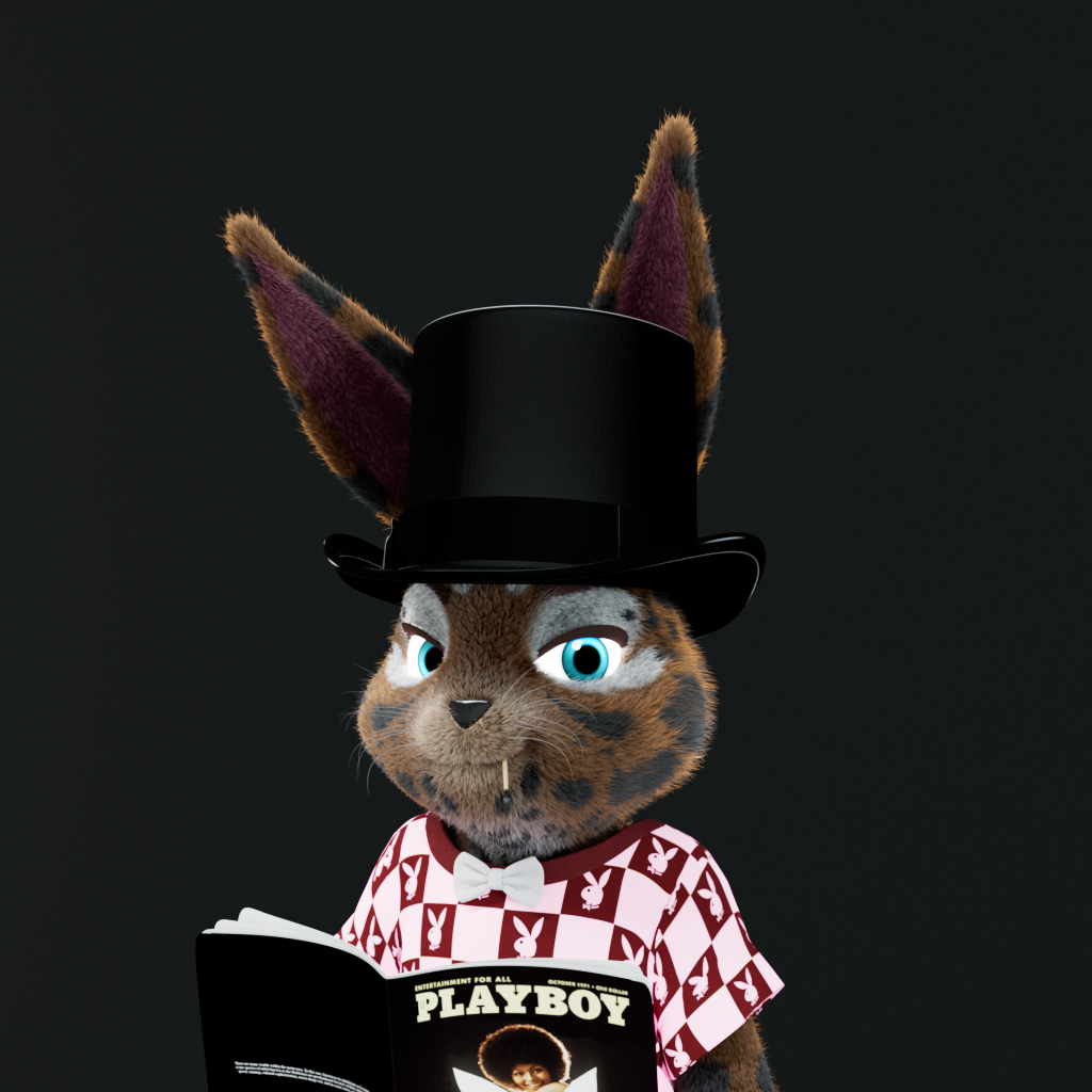 Playboy - The Rabbitars - Rabbitar #3791 - NFT # 3791