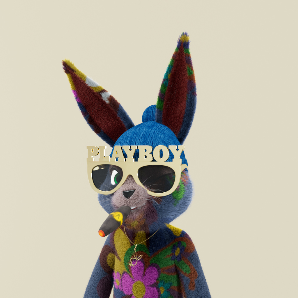 Playboy - The Rabbitars - Rabbitar #3810 - NFT # 3810