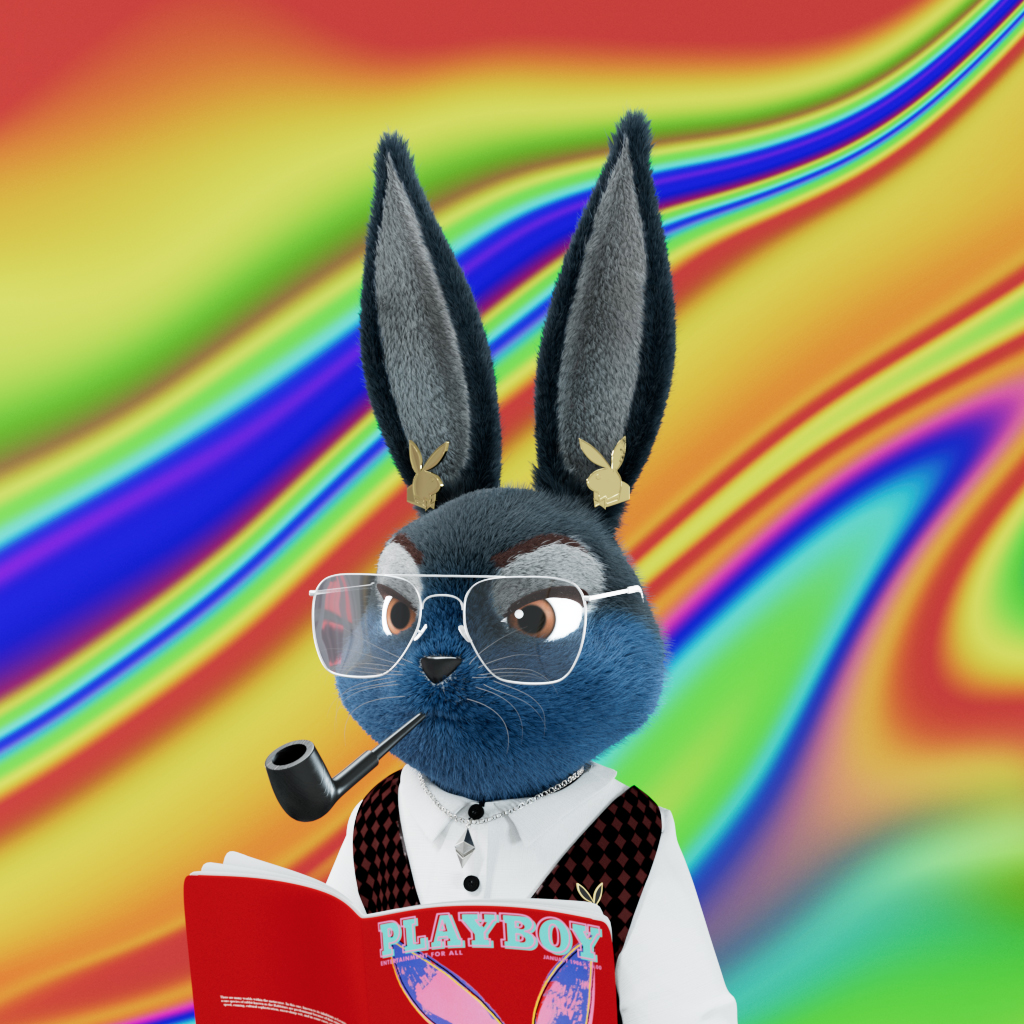Playboy - The Rabbitars - Rabbitar #3824 - NFT # 3824