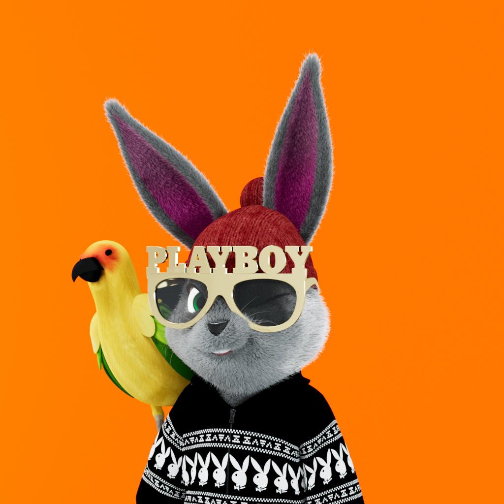 Playboy - The Rabbitars - Rabbitar #3843 - NFT # 3843