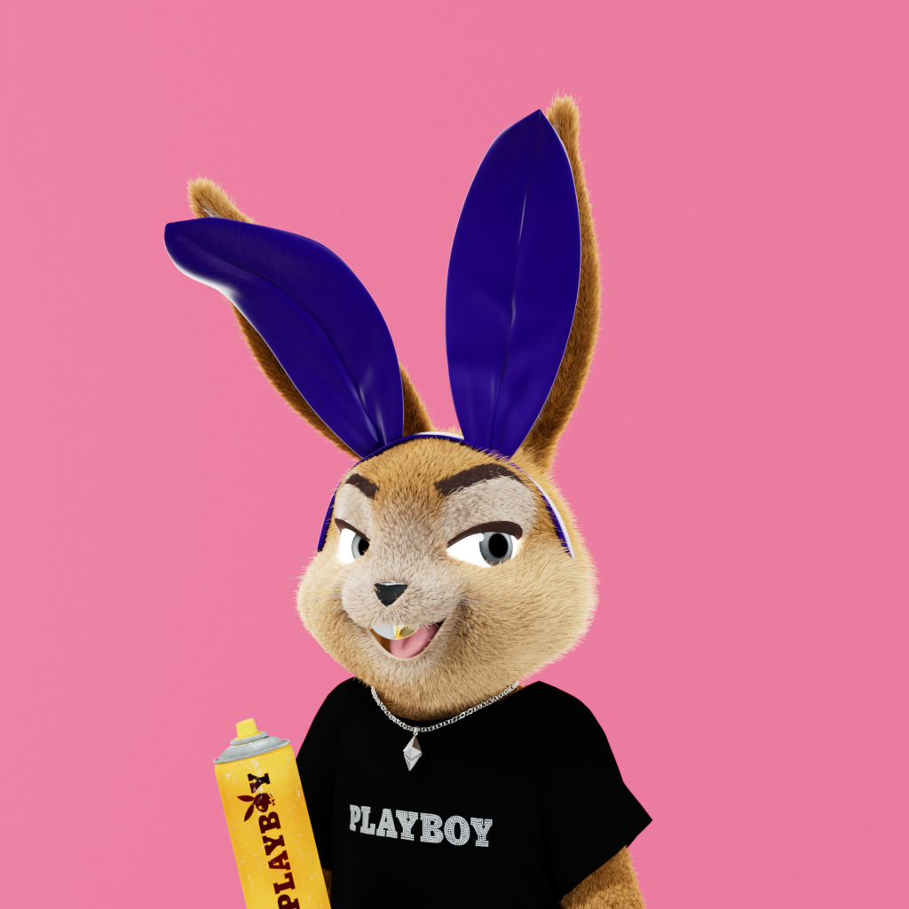 Playboy - The Rabbitars - Rabbitar #3860 - NFT # 3860