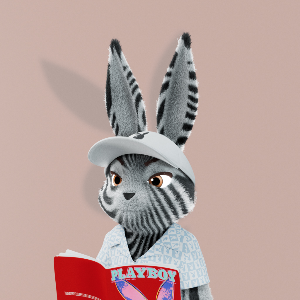 Playboy - The Rabbitars - Rabbitar #3886 - NFT # 3886