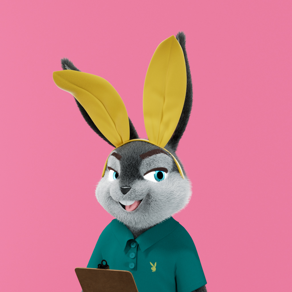 Playboy - The Rabbitars - Rabbitar #3893 - NFT # 3893