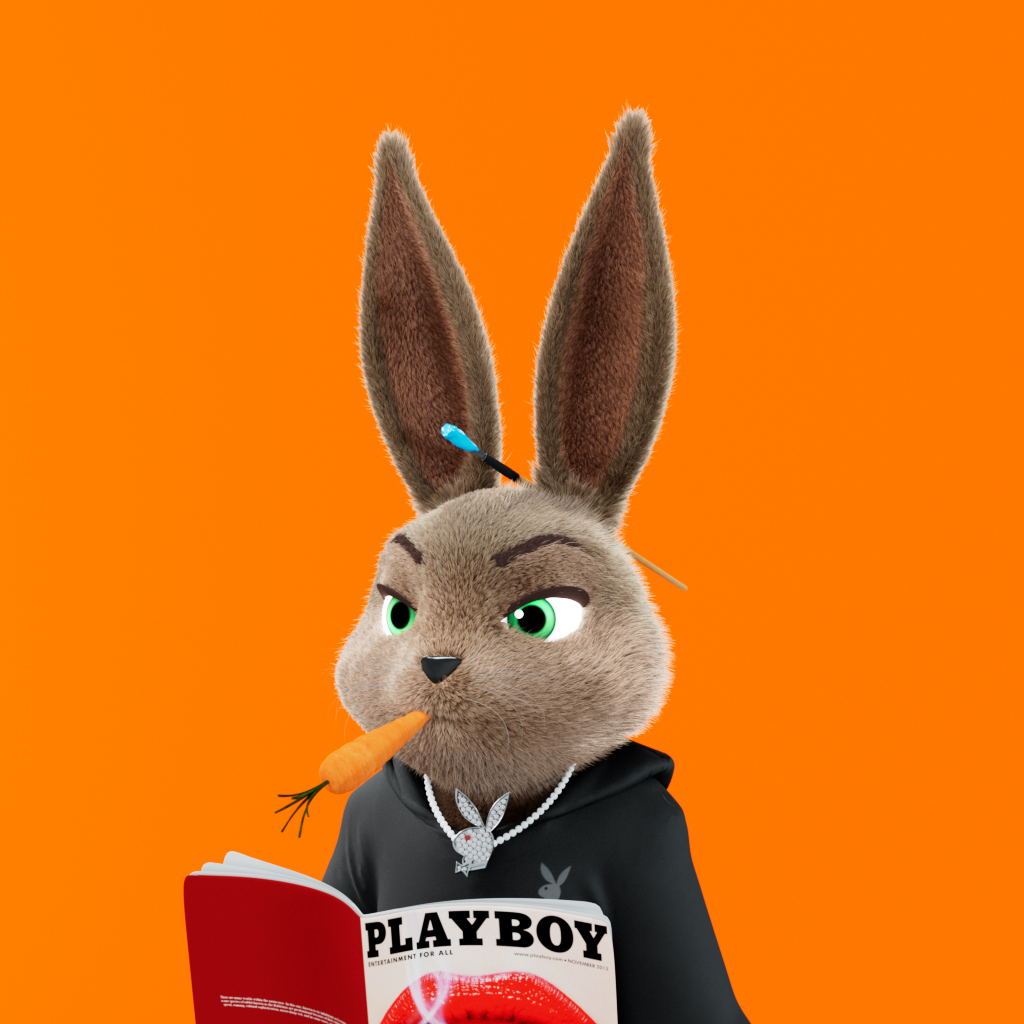 Playboy - The Rabbitars - Rabbitar #3940 - NFT # 3940