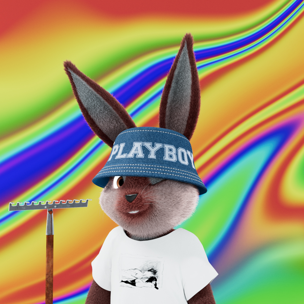 Playboy - The Rabbitars - Rabbitar #3990 - NFT # 3990