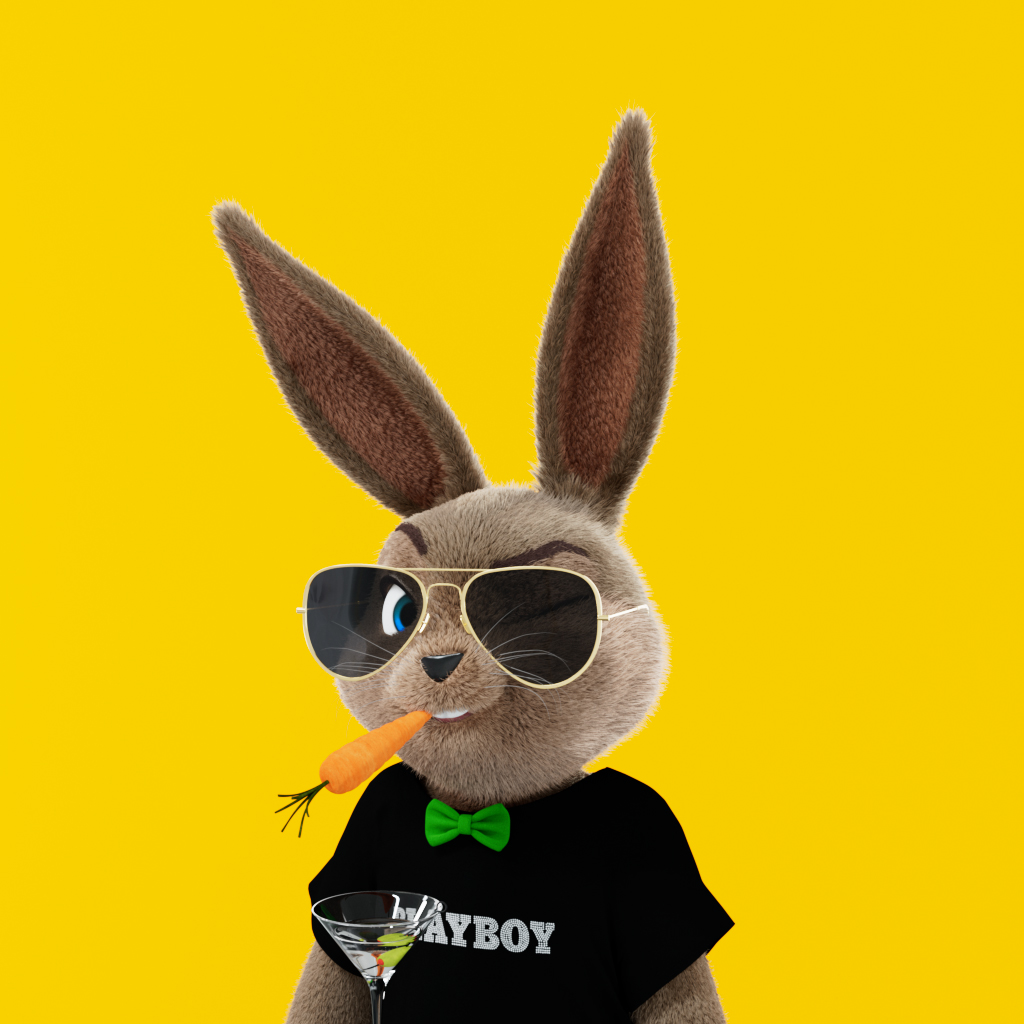 Playboy - The Rabbitars - Rabbitar #3998 - NFT # 3998