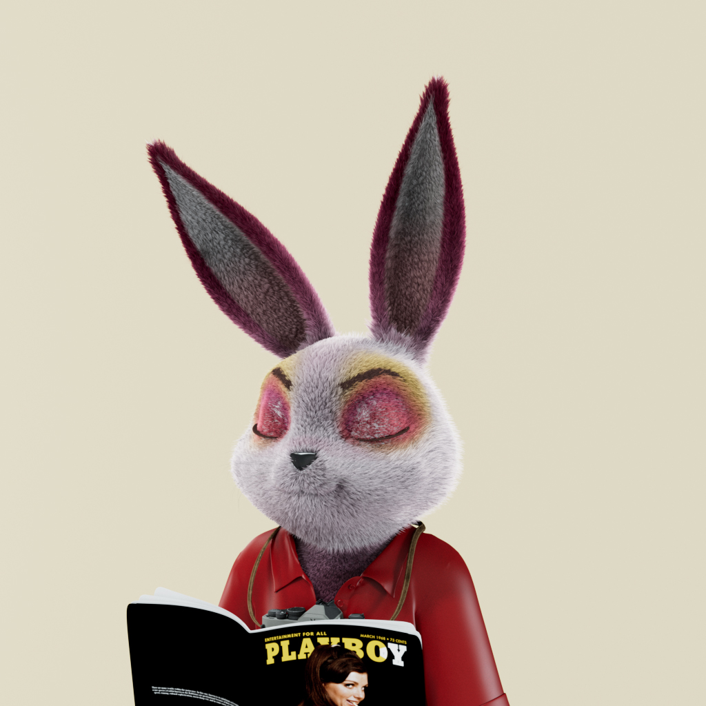 Playboy - The Rabbitars - Rabbitar #4055 - NFT # 4055