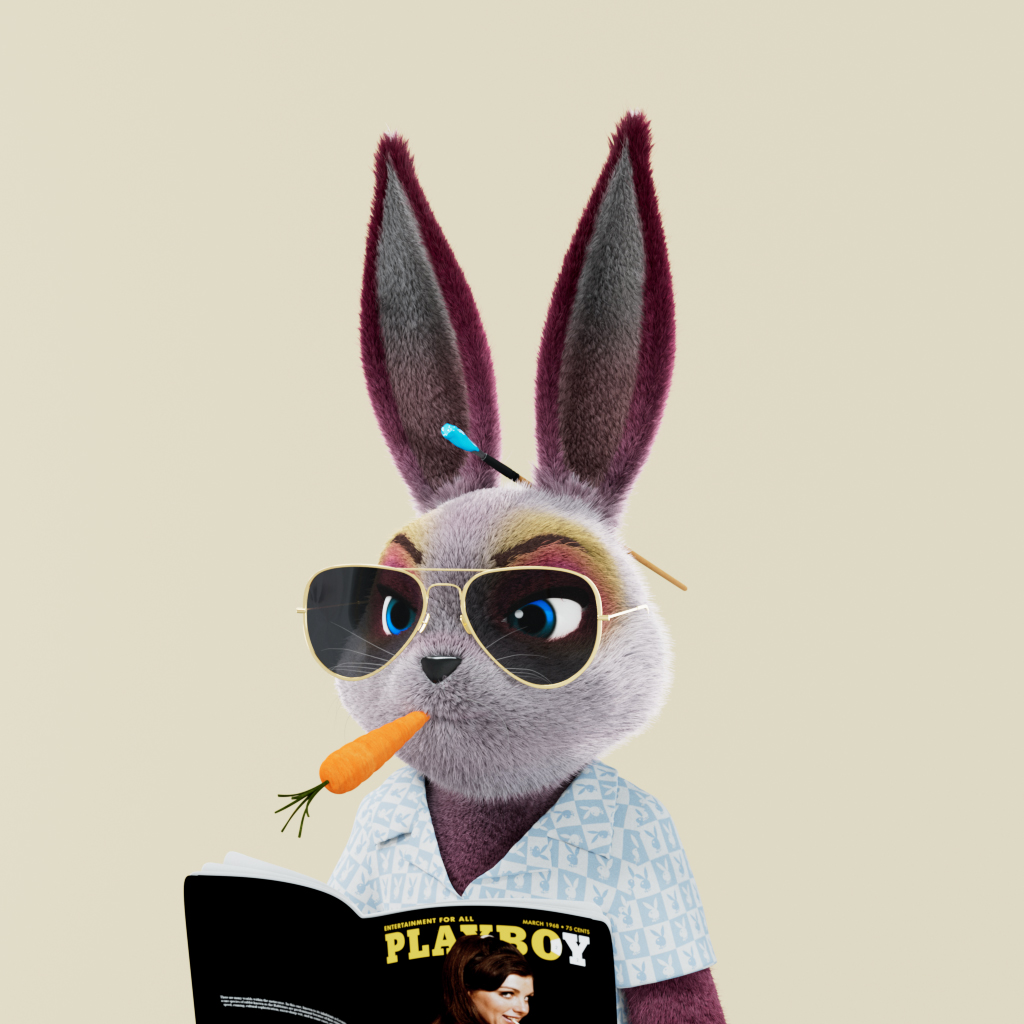 Playboy - The Rabbitars - Rabbitar #4145 - NFT # 4145
