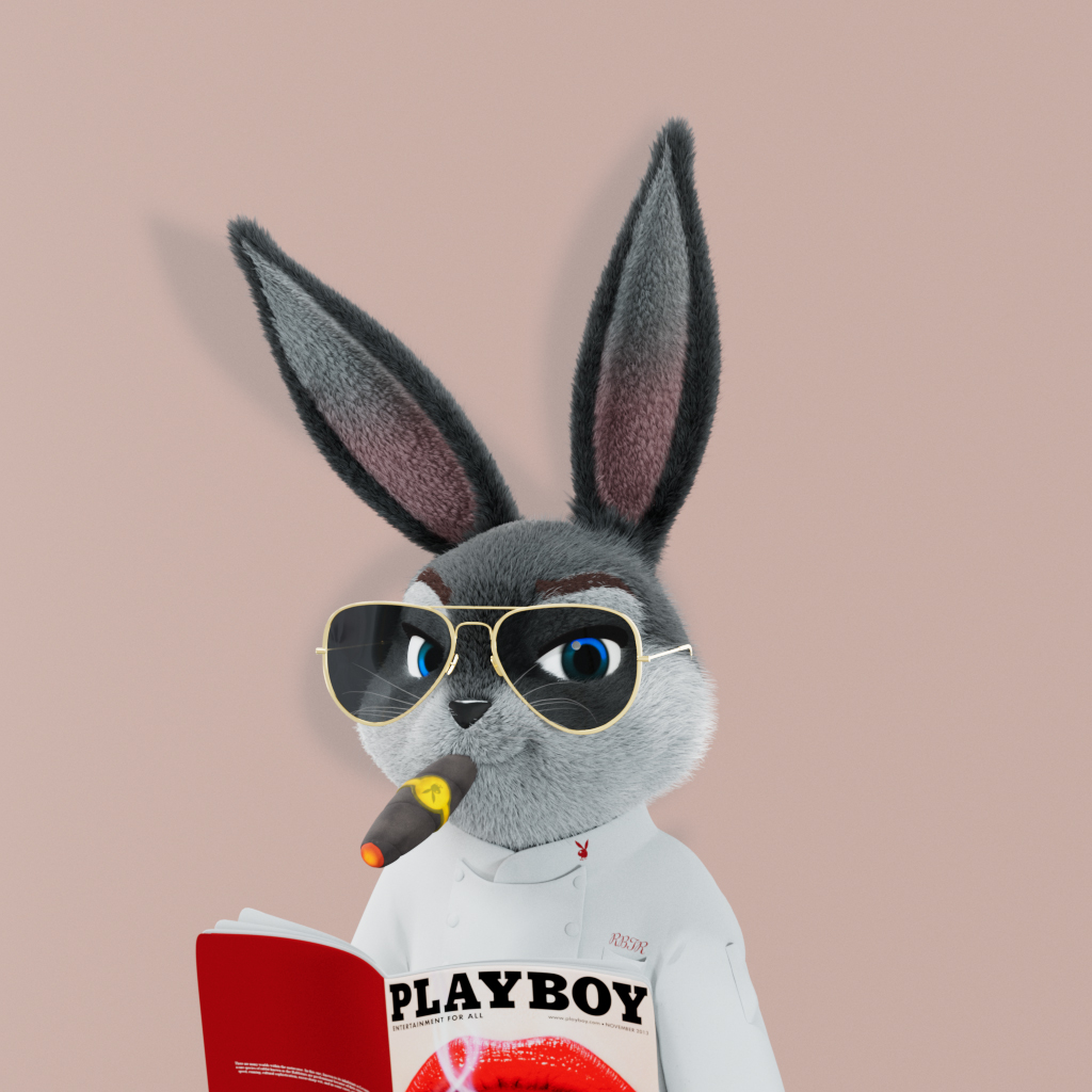 Playboy - The Rabbitars - Rabbitar #4158 - NFT # 4158