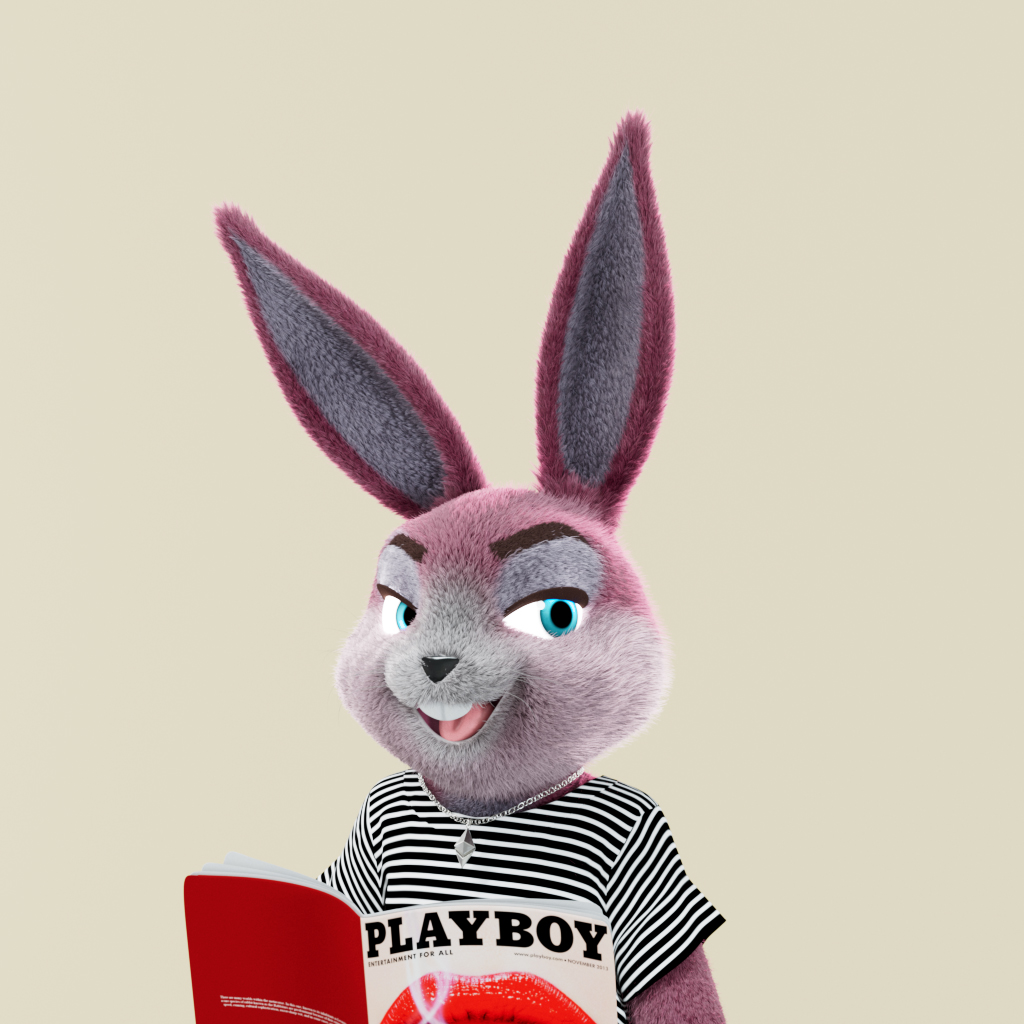 Playboy - The Rabbitars - Rabbitar #4180 - NFT # 4180