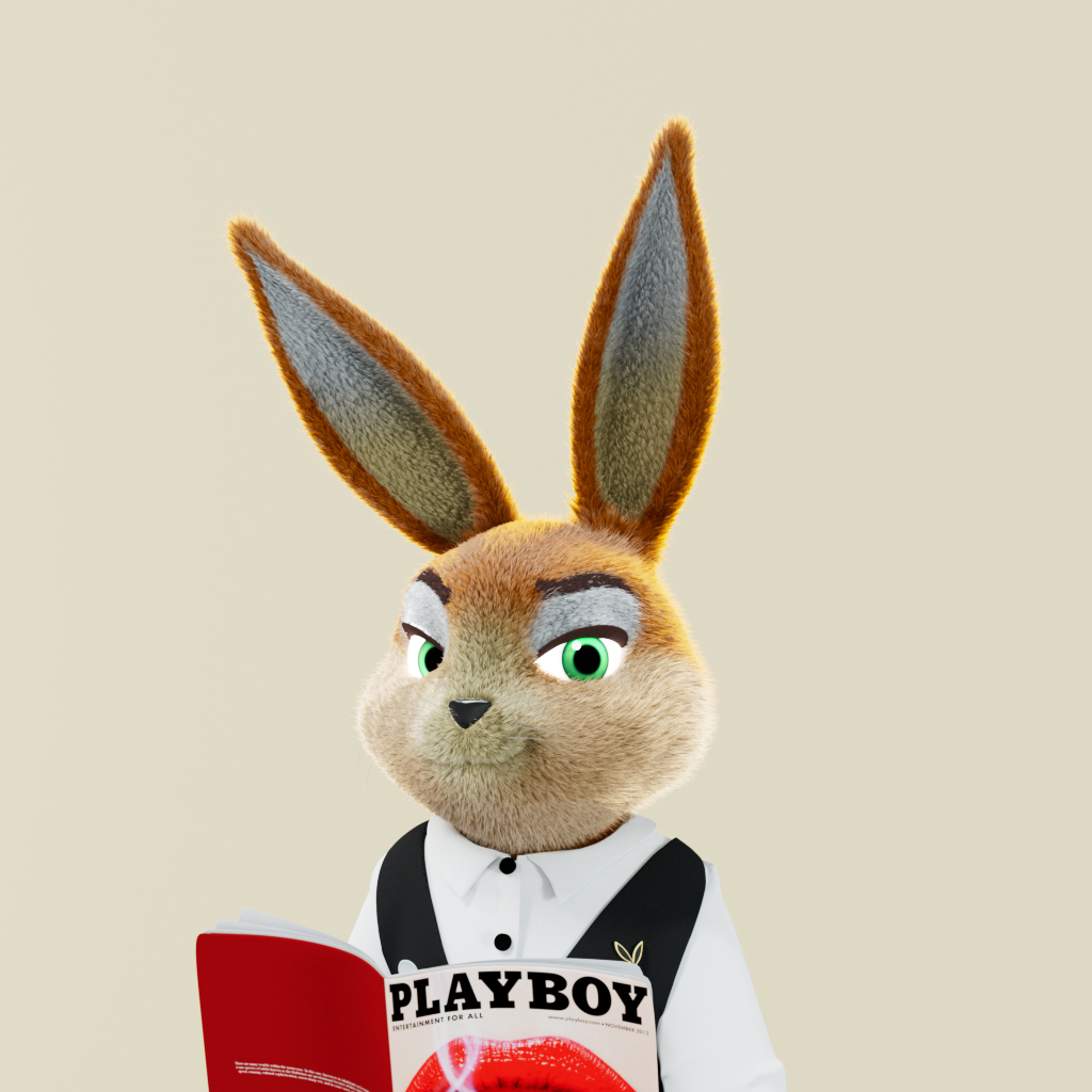 Playboy - The Rabbitars - Rabbitar #4217 - NFT # 4217