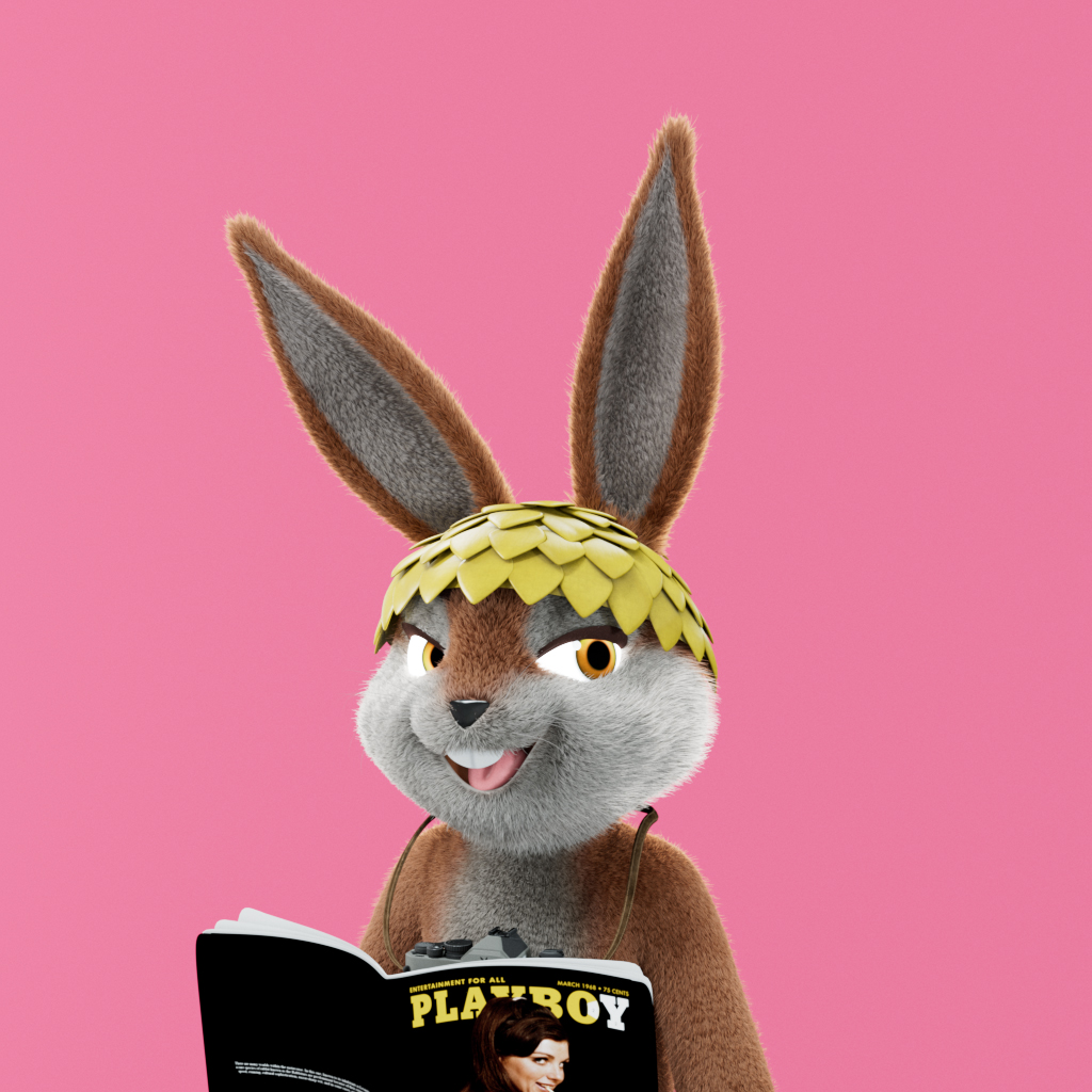Playboy - The Rabbitars - Rabbitar #4412 - NFT # 4412