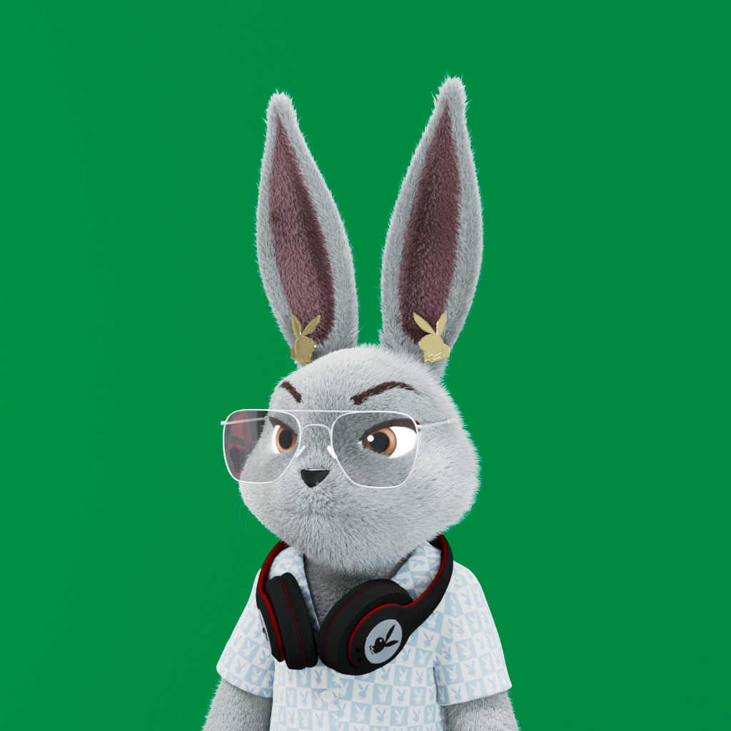 Playboy - The Rabbitars - Rabbitar #4444 - NFT # 4444