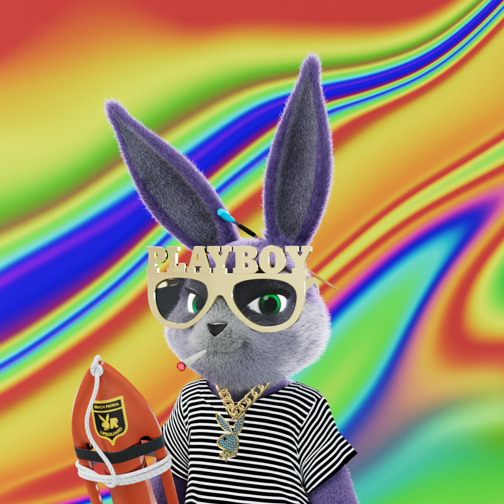 Playboy - The Rabbitars - Rabbitar #4456 - NFT # 4456