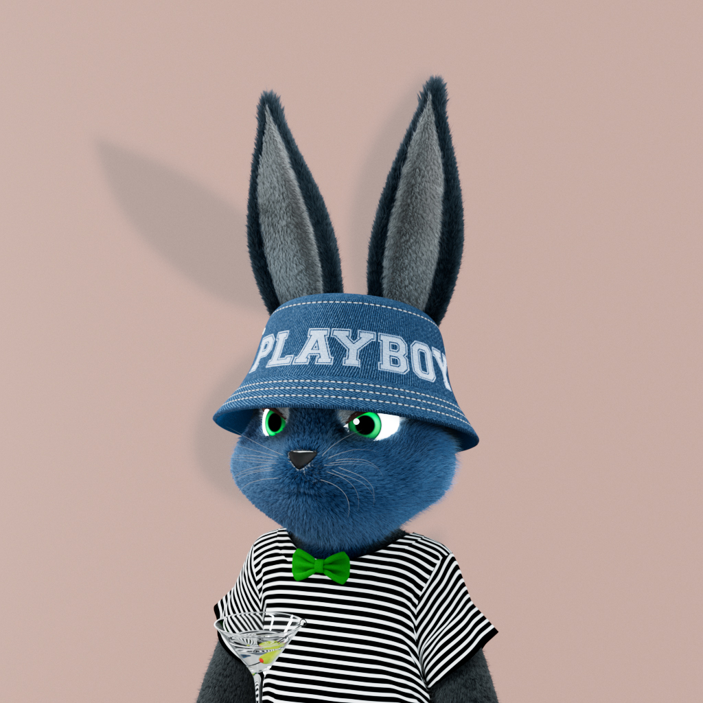 Playboy - The Rabbitars - Rabbitar #4472 - NFT # 4472