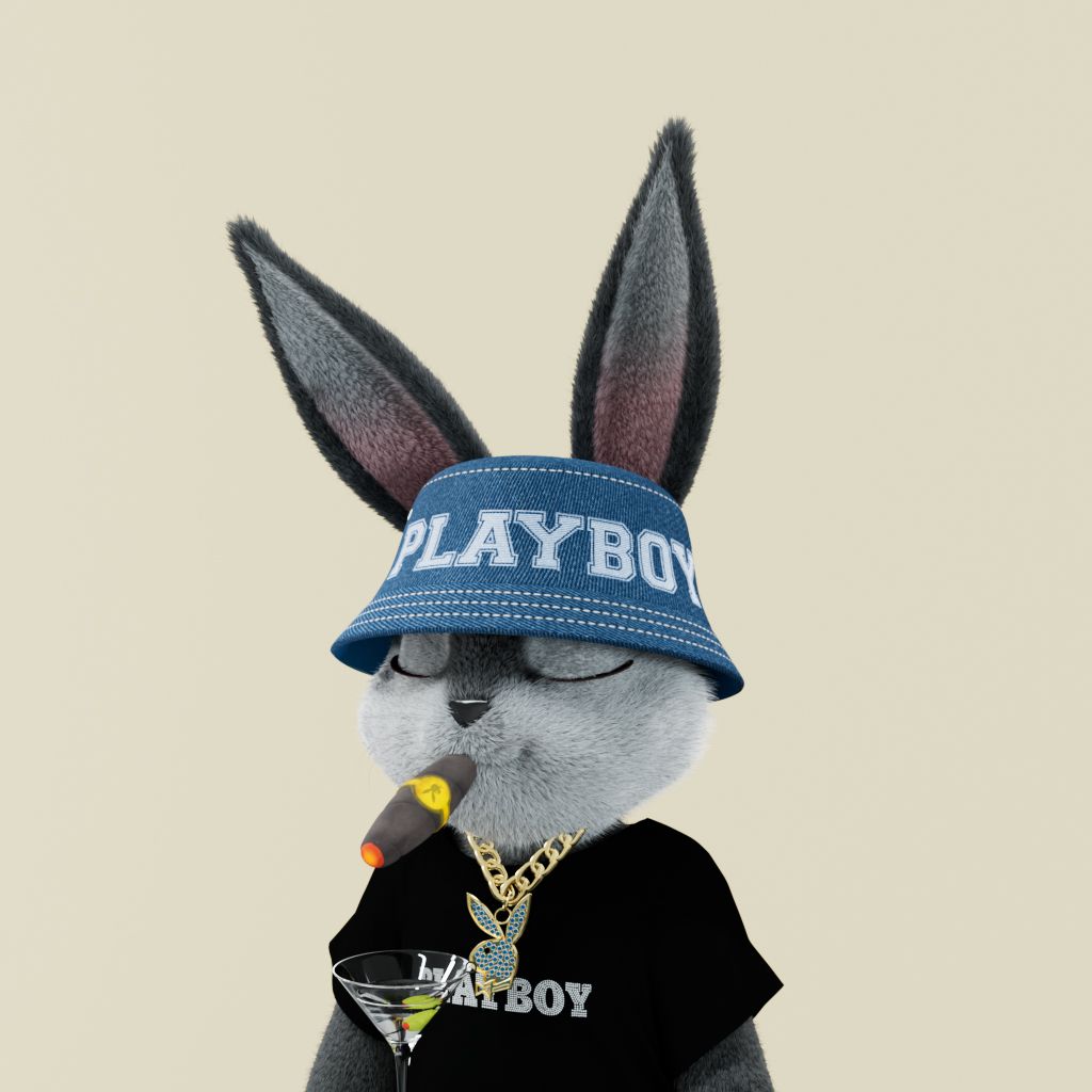 Playboy - The Rabbitars - Rabbitar #4624 - NFT # 4624